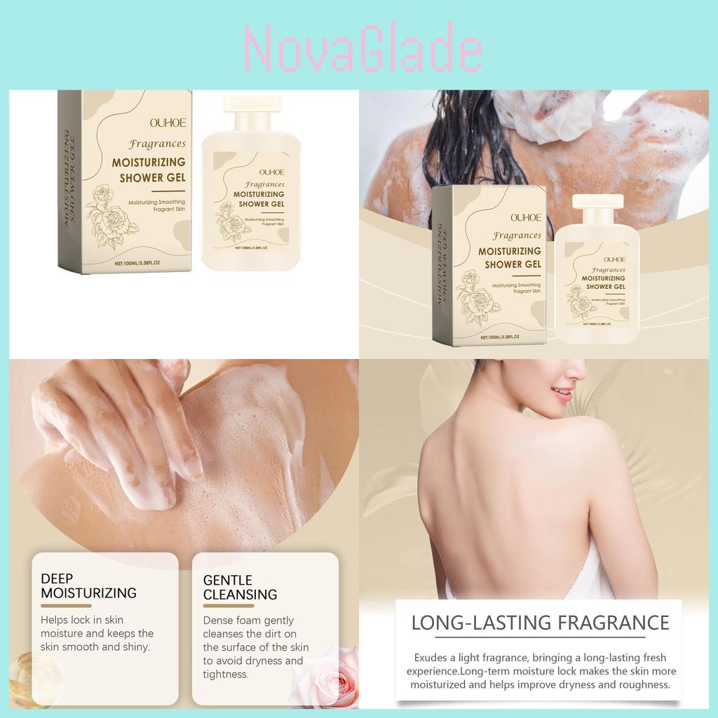 Ouhoe Fragrance Infused Moisturizing Body Wash For Luxurious Hydration And Freshness