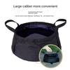Collapsible Portable Wash Basin Large Capacity Foldable Washbasin Basket  For Kitchen