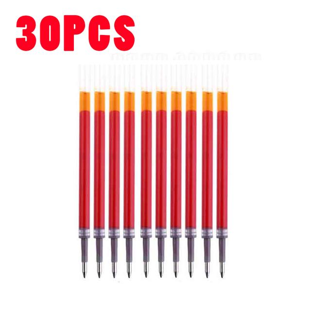 

Набор выдвижных гелевых ручек, черные, красные, синие чернила, цветная гелевая ручка, сменные стержни 0,5 мм, школьные принадлежности, канцелярские принадлежности и офис лавандовый