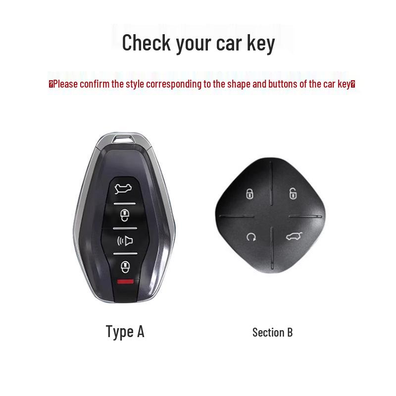 Suede Car Key Covers for Chery Jetour: X70PLUS, X90PRO, Shanhai L9