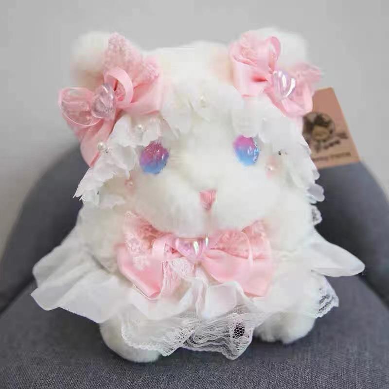 Cute Lolita Cat Doll Doll 8-inch Grabbing Machine Plush Toys Small Doll Girls Heart Gift