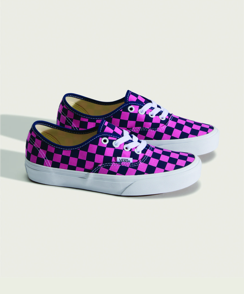 Vans Authentic - (Checkerboard) Deep Indigo:Pink Fizz / Vn000Ead1Vz1