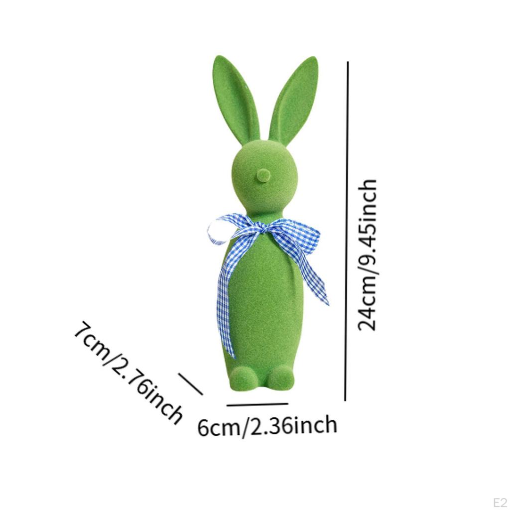 Bunny Figurine Resin Craft for Home Office Decor