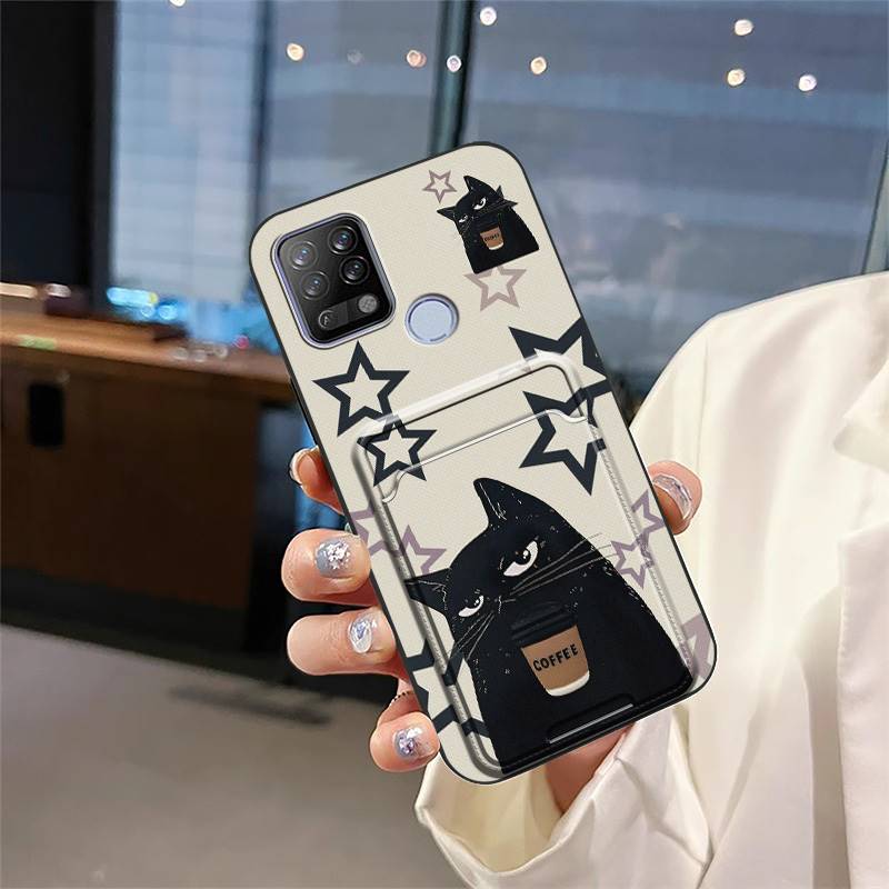 

Полностью закрывающий защитный чехол для телефона Tecno Pova/LD7, грязеотталкивающий, пылезащитный, со слотом для карт, задняя крышка из ТПУ, чехол, прочный, милый Tecno Pova/LD7