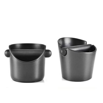 Schokabsorberende Koffie Afklopbak Antislip Espresso Afvalbak Voor Koffieprut met Verwijderbare Afklopstang Koffie Maalsel Afvalbak