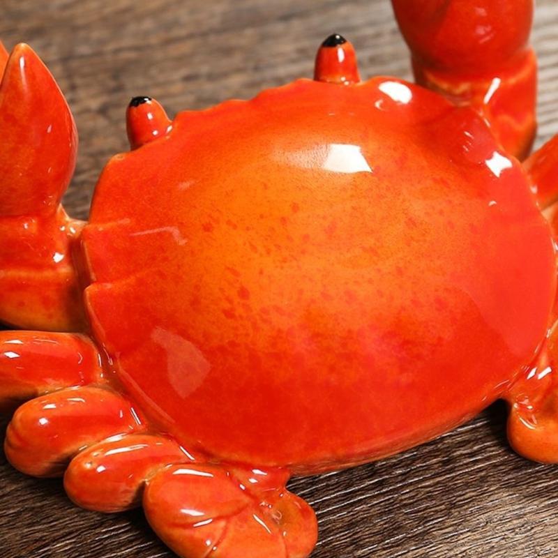 Multifunctional Crab Pen Holders Pen Organizers Desk Accessory With Decorative Feature For Work Study Storage Solution