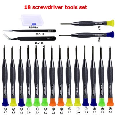 Fish Scale Removal Machine Multi-purpose Screwdriver Tool 18 Sets Android Apple Disassembly and Maintenance for 18 In 1 Set