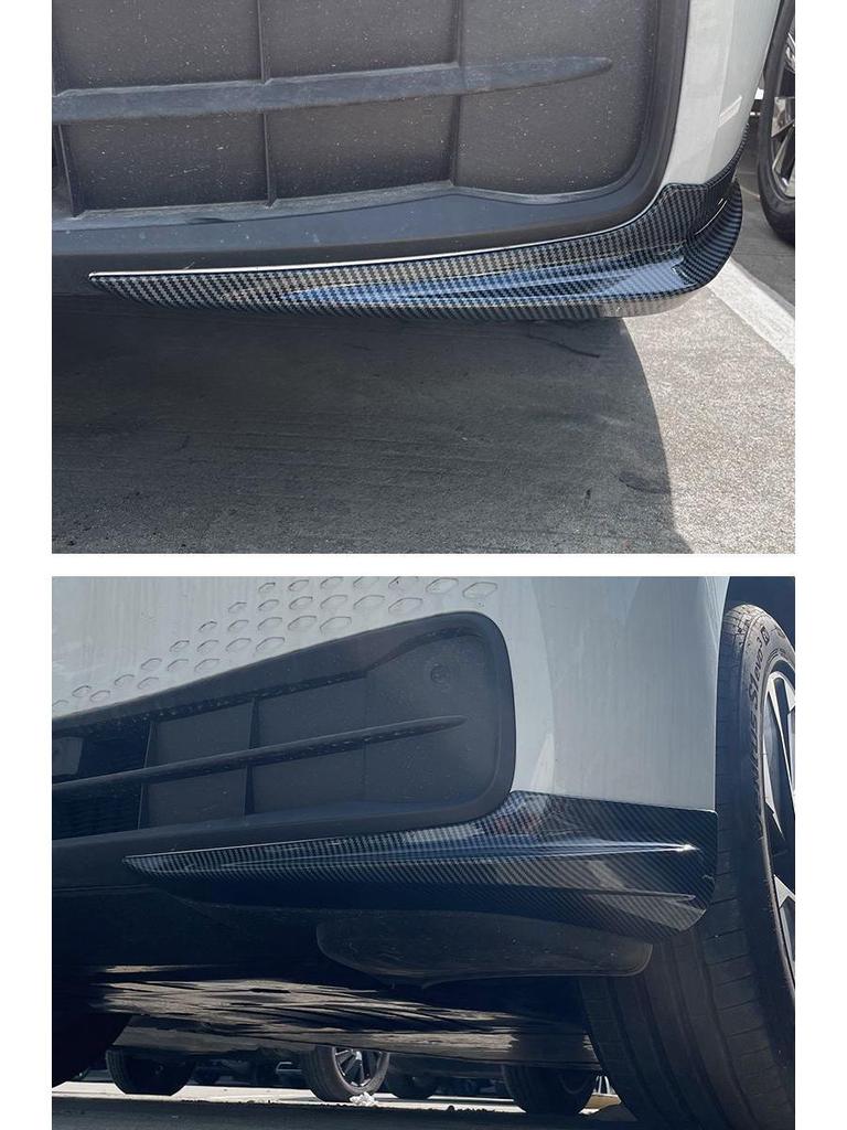Kit Striscia Anti-Collisione e Protezione Angolare Paraurti Anteriore Volkswagen ID3.