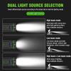 10LED Bicycle Lamp IP66 Waterproof Bike Headlight 5000mAh Light Last Up To 10.8H Battery Display for Road Mountain Night Cycling