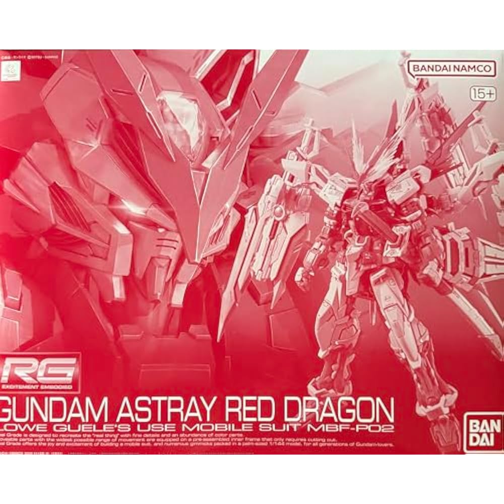 BANDAI SPIRITS (Bandai Spirits) RG Gundam Astray Red Dragon 1/144 scale color coded plastic model _