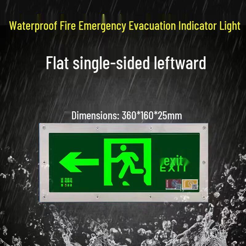 

Zhuoyuexin Outdoor Emergency Exit Sign Light
