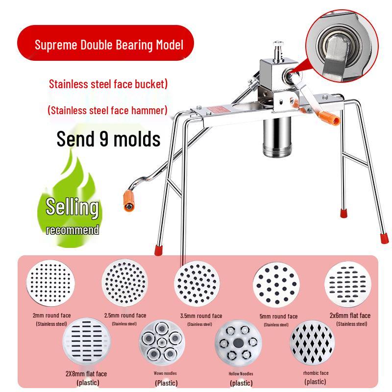 Household Stainless Steel Potato Starch Noodle Pressing Machine