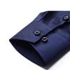 Men's High Stretch Solid Color Shirt Plus Size S-8XL Daily Wear Business 50kg-120kg