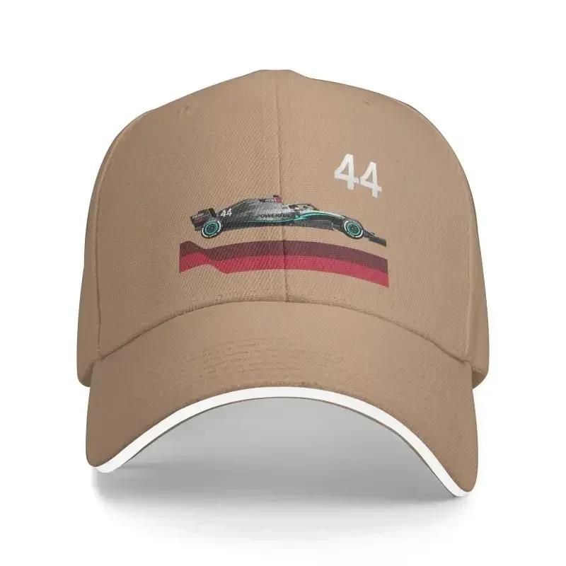 Punk Hamiltons 44 Sportwagen Fahrer Rennen Baseballkappe Damen Herren Atmungsaktiv Dad Hat Sonnenschutz
