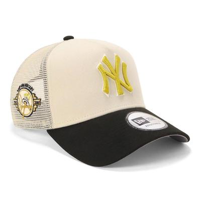 9FORTY AFrame Trucker Mesh Cap 15171229 NER35C4666 NY White New Era Mesh Cap 9FORTYAFRAME MLB ONSPOTZ Special Edition SIDE PATCH 2Tone UNDER