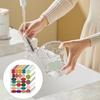 280Pcs Reusable Removable Chalkboard Labels Sticker In Various Shape and Color for Household and Office Labeling Needs