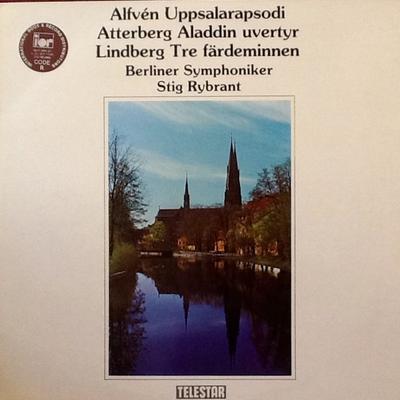 LP Record HUGO ALFVN KURT ATTERBERG SUSKA   Alfven Atterberg Lindberg TRS11180 TELESTAR 1977 Sweden Classical Used