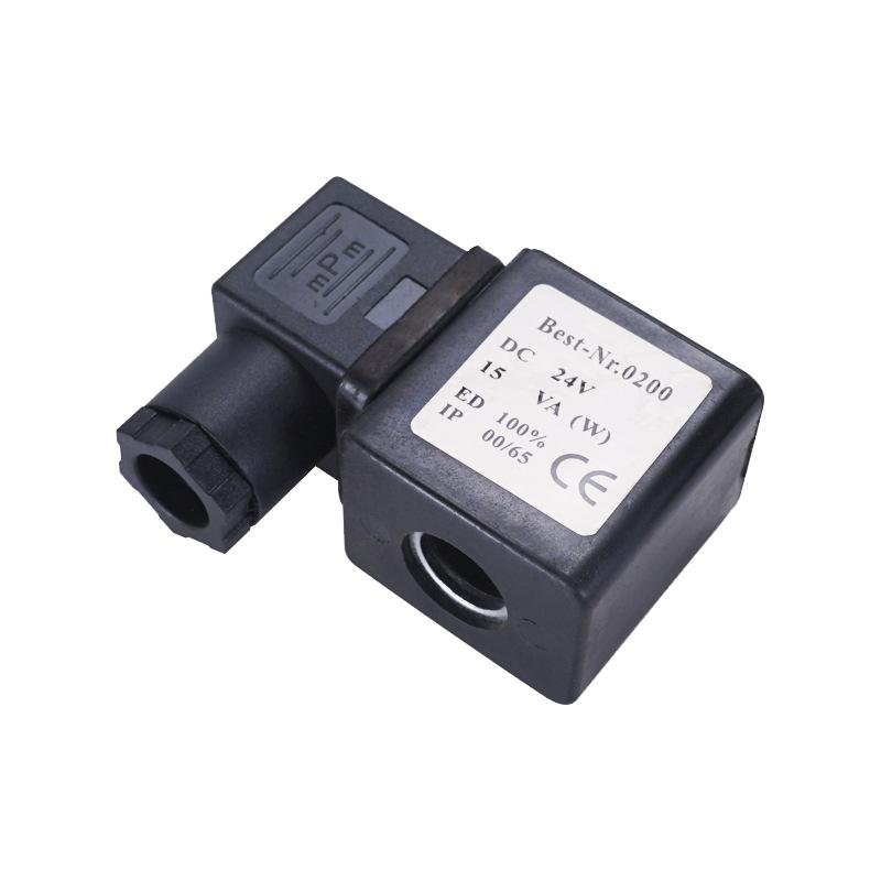 1 pièce bobine de solénoïde en cuivre 12vdc 24vdc Ac24v 110v 220v 380v bobine de vanne solénoïde diamètre intérieur 13 mm hauteur 41 mm