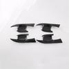 For Mitsubishi Outlander  2024 Carbon Fiber Car Door Handle Bowl Cover Trim