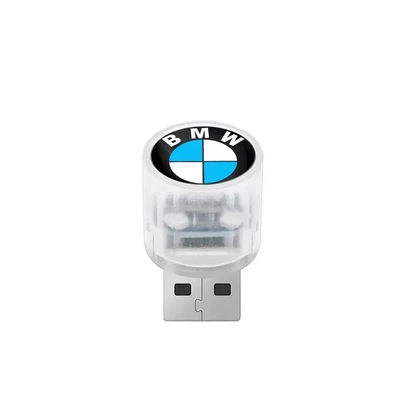 LMHKH1 2026 Car Sticker USB LED Car Light Auto Interior Atmosphere Light For M Performance BMW M M3 M5 M6 X1 X2 X3 X5 X6 X4 E30 E39 E46