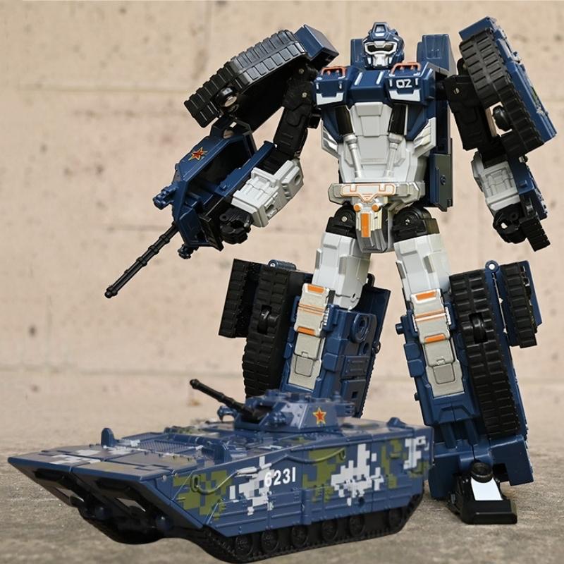 23CM Big New Transformation Toys Anime Action Figure Cool Robot Airplane Model J-15 Z-20 Tank Boys Kids Gifts 99A W995 055 Poseable Articulated Scale