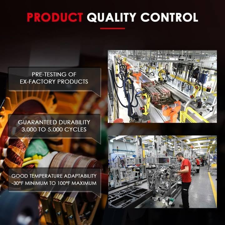 CCIYU Right Passenger Sliding Door Latch Lock Actuator Compatible for Toyota Sienna 2004 05 06 07 08 09 2010 Right Side Door Lock Actuators Replaces