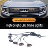 Universal LED Daytime Running Lights for Off-road Vehicles, Pickup Trucks, and SUVs - High Brightness, Small Yellow Grille Lights