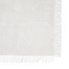 Set de table - Mahas - Blanc - 30 x 45 cm - 100% coton - Lavable à la main