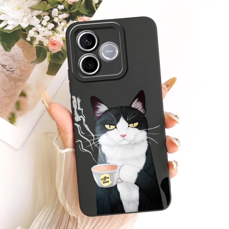 For Honor 600 Lite 5G Casing Cover Silicone Luxury Fashion Kawaii Cute Painted Shockproof Phone Case For Honor LNA-NX1