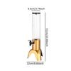 Beer Dispenser with Iced Tube and Light Drinks Tower for Family Gathering Home 1.5L
