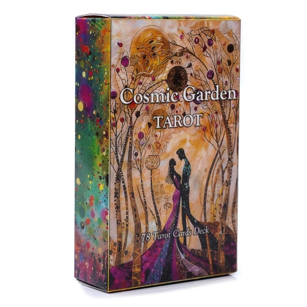Cosmic Garden Tarot Deck Unique Tarot Cards 78 Tarot Cards Custom Design Oracle, Tarot Deck