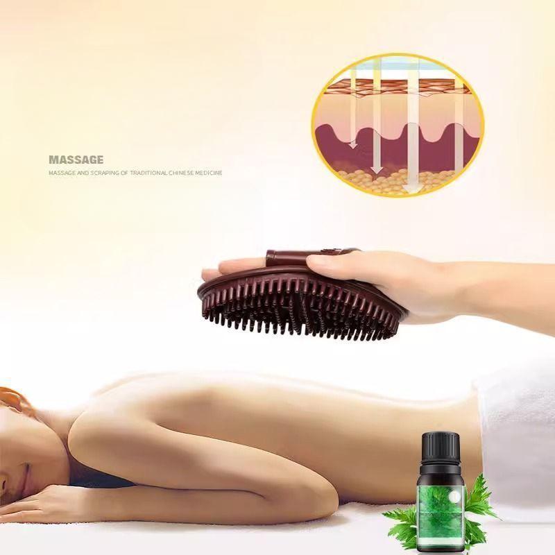 1pc Chakra Massager Brush Double-Sided Design Manual Massage Tool for Personal Use No Battery Required Gua Sha Health Care