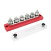 300A 48V Sammelschienenverbinder Stromverteilungsblock für Batterie mit Sicherer Nylon-Kupfer-Abdeckung,