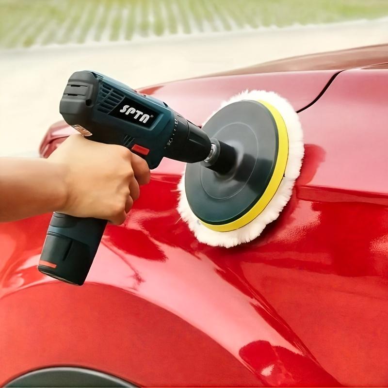 Car Polishing Care Kit Polishing Waxing and Buffing 3-in-1 Professional Care Tools with Sponge Pads Designed for Car Detail Care and Maintenance