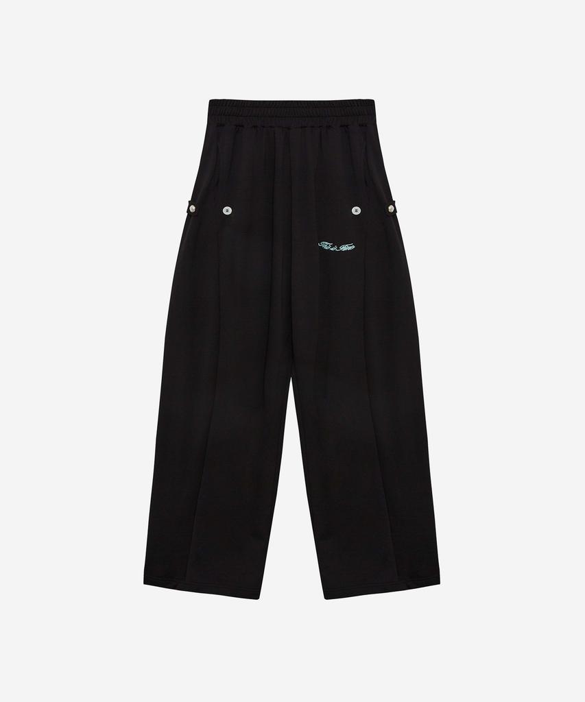 Diseuijeupain Button Sweatpants Black
