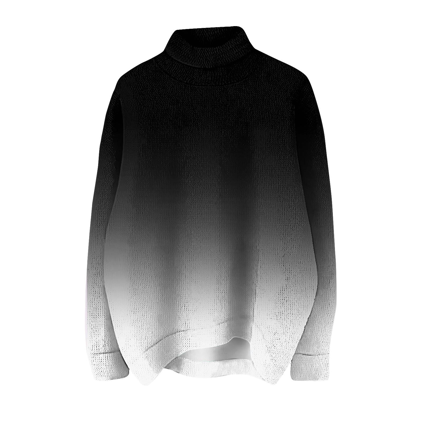 Рождественские толстовки для женщин Вязаный свитер Милая рубашка Осенняя водолазка — фото 4