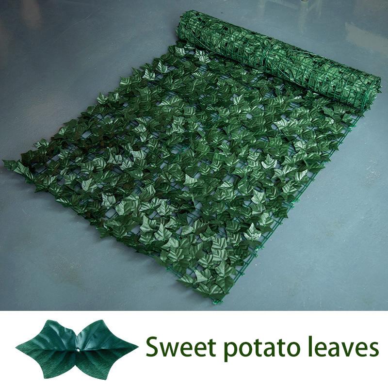 Recinzione Per Privacy In Edera Artificiale 325x152 Cm - Pannello Finto Siepe UV Resistente Per Esterno E Interno