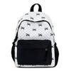 Bow Ctrast Backpack Women's Lightweight School Bag