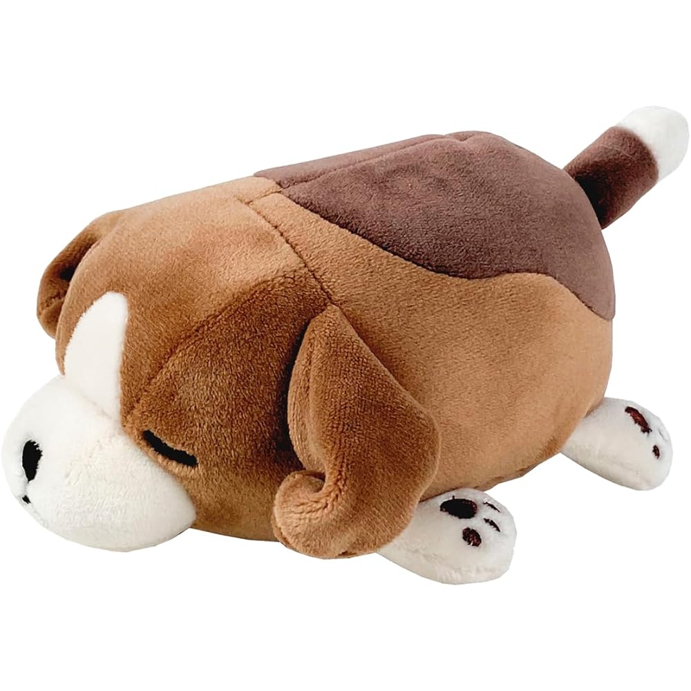 

LIV HEART Marshmallow Animal Beagle Vicky Plush Toy 11cm Soft Cuddly Stuffed Animal