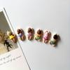 6/12 Stück zufällige niedliche schwimmende Figuren Kühlschrankmagnete – ABS-Harz, für Kühlschrank, Tür, Foto, Zuhause & Pool-Dekoration