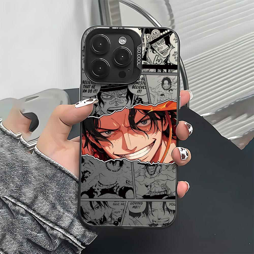 ONES PIECES Luffys Phone Case For iPhone 17 17e 16e 16 15 14 13 12 11 mini Pro Max X XR XSMAX 8 7 Air Plus Anti Fall Matte
