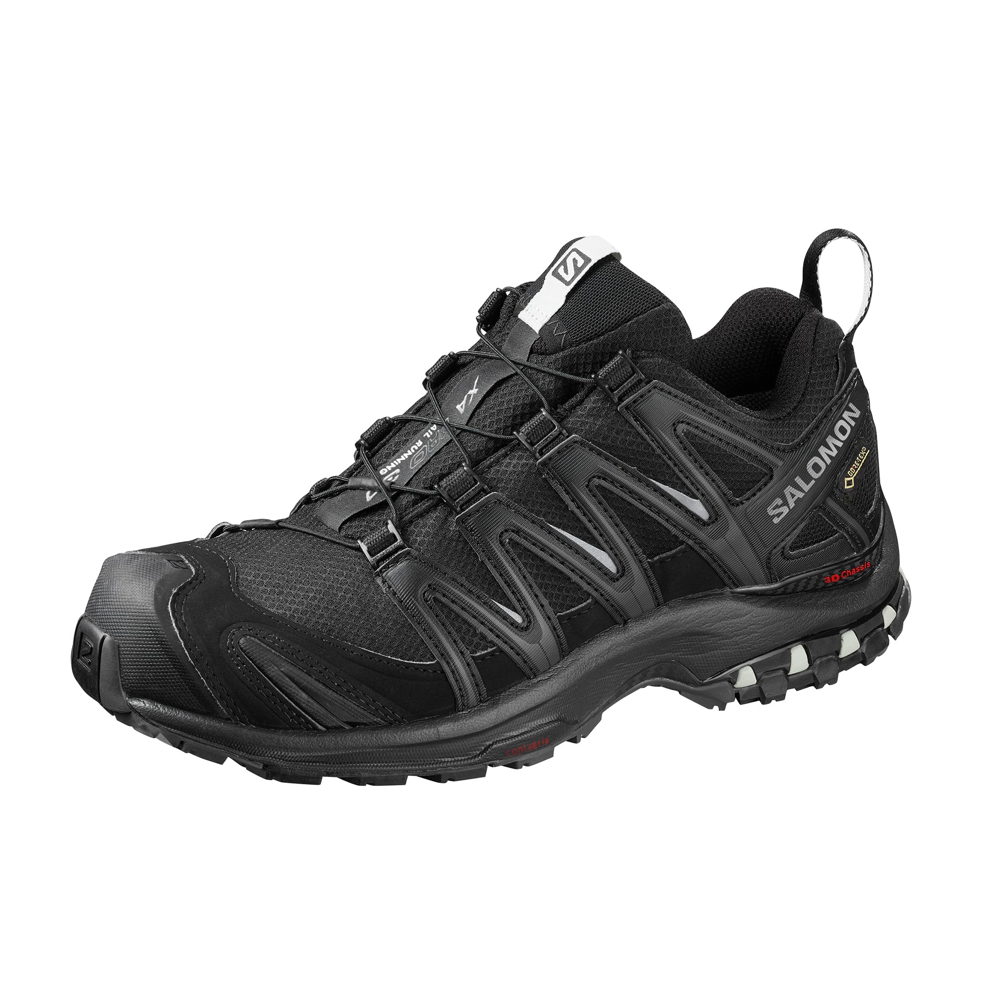 [Salomon] Trail Running XA PRO 3D GORE-TEX WOMEN (XA Pro 3D Gore-Tex) Women s Black/Black/Mineral Grey 25.5 cm