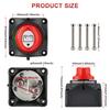 12V 300A Circuit Cutter for Camper Car Auto RV Marine Boat Key Battery Selector Isolator Disconnect Rotary Switch