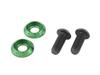 POSH CB400SF MT-09 Zephyr NINJA250 PCX Grom, 500096-18 Motorcycle Supplies Machine License Plate Holder Set, Light Green, 2 Pieces