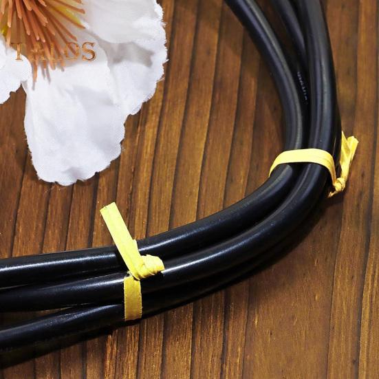 1000 Pcs Kraft Paper Twist Ties Reusable Ties with Wire Core Flexible Cable Ties for Packaging Bread Cake Candy Party Favors