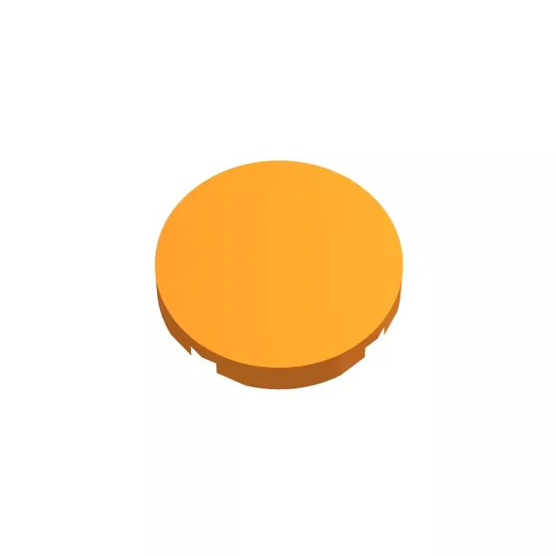 100pcs MOC Brick 4150 Tile Round 2X2 Accessory Compatible with All Brands Building Blocks DIY Creation Education Assembled Toys