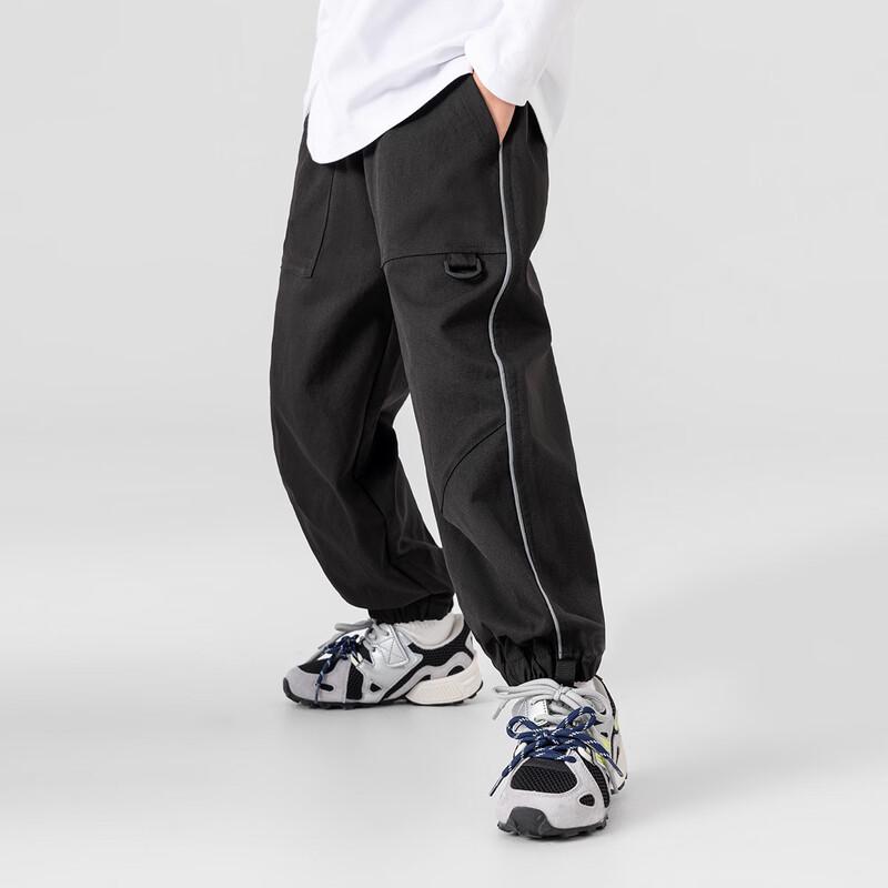 Duoduo Boys  D-Ring Reflective Cargo Pants 130
