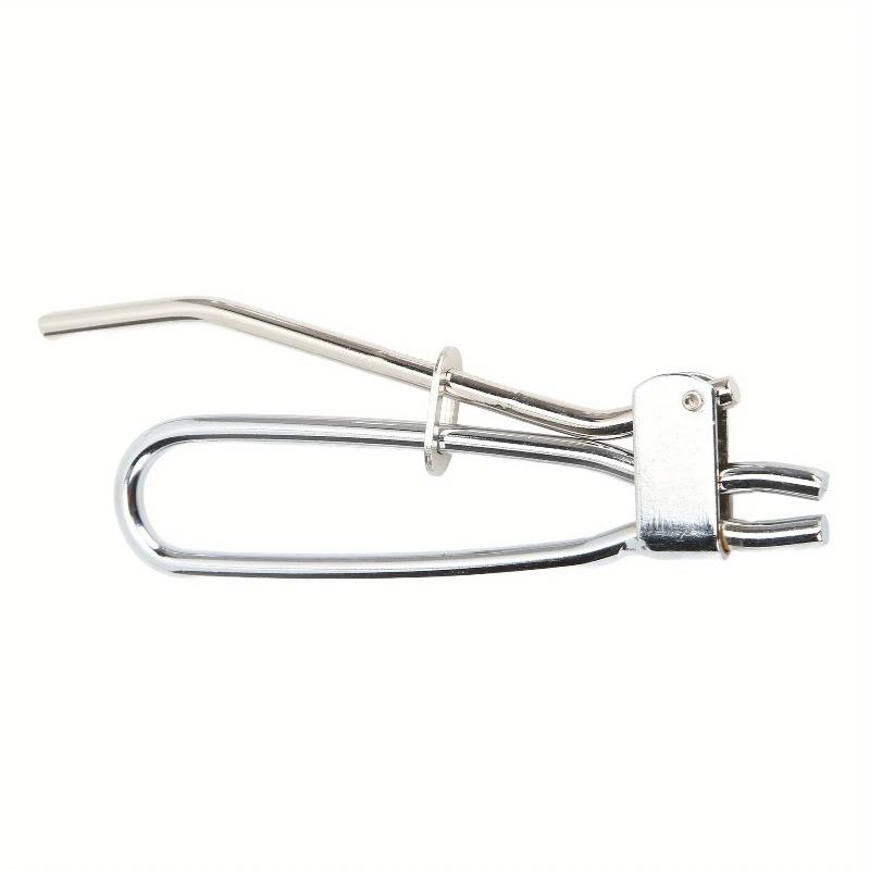 1PC Brake Hose Pinch Steel Chrome Finish 12mm Opening Rounded Jaw Edges Fuel Pipe Clamp Tool for Coolant Line Car Parts