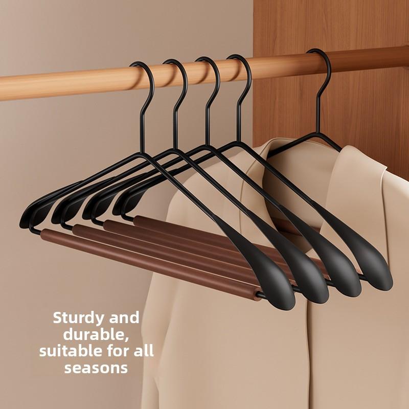 Beech Wood Clothes Hanger for Home Use, Anti-slip and Traceless Clothes Hanging Rack, Adult Clothes Hanger for Drying Clothes