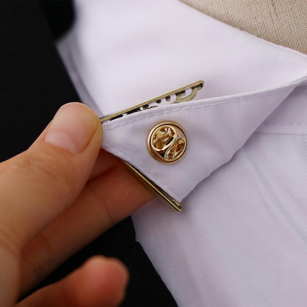 Party Accessories Collar Clip Collar Pin Suit Shirts Collar Blouse Collar Brooch Lapel Pin